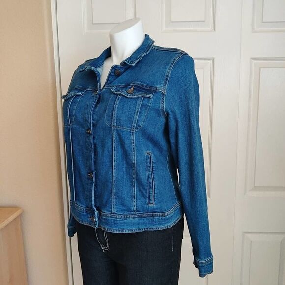 1901 button denim jacket sz XL - Picture 5 of 12